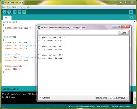 arduino float 2 digits.